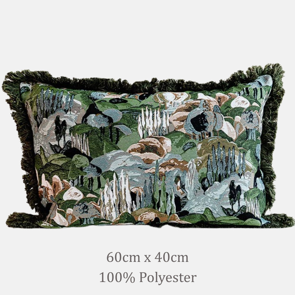 Liana Landscape Throw Pillow