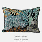 Zamora Botanical Throw Pillow