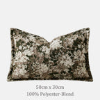 Arras Vintage Floral Throw Pillow