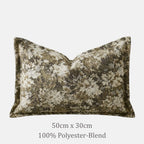 Arras Vintage Floral Throw Pillow
