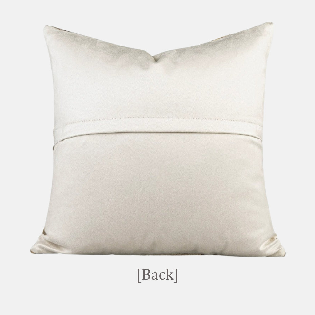 Branca Genuine Cowhide Throw Pillow
