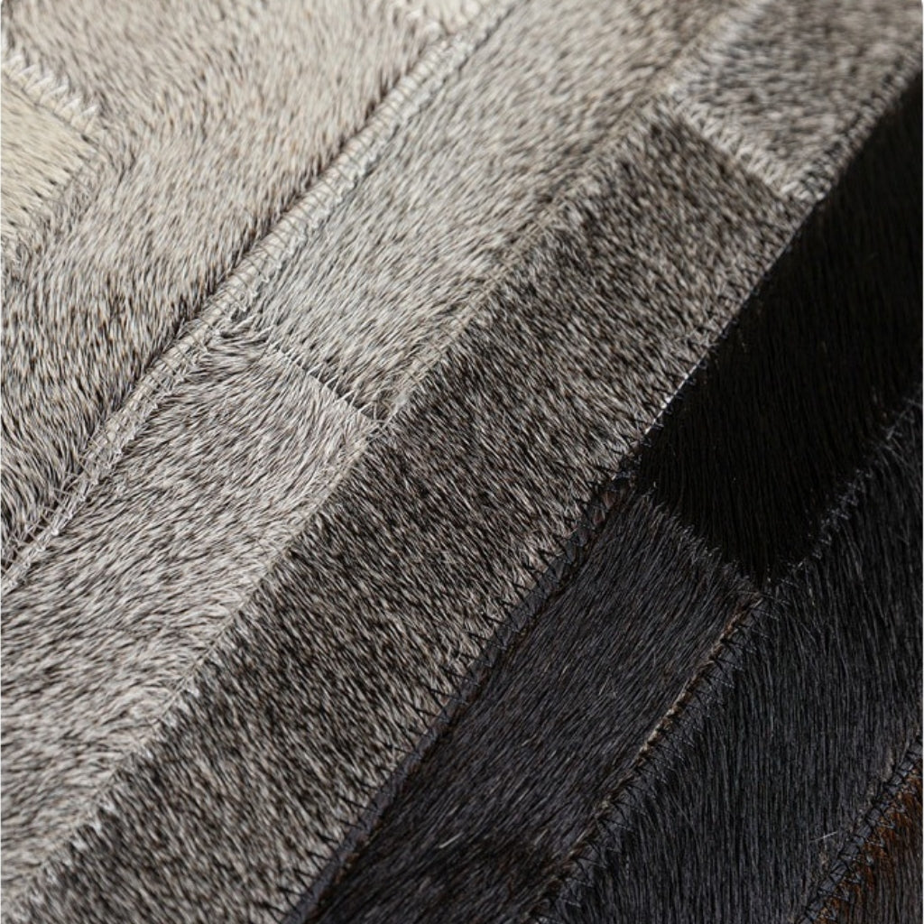 Branca Genuine Cowhide Throw Pillow