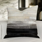 Branca Genuine Cowhide Throw Pillow