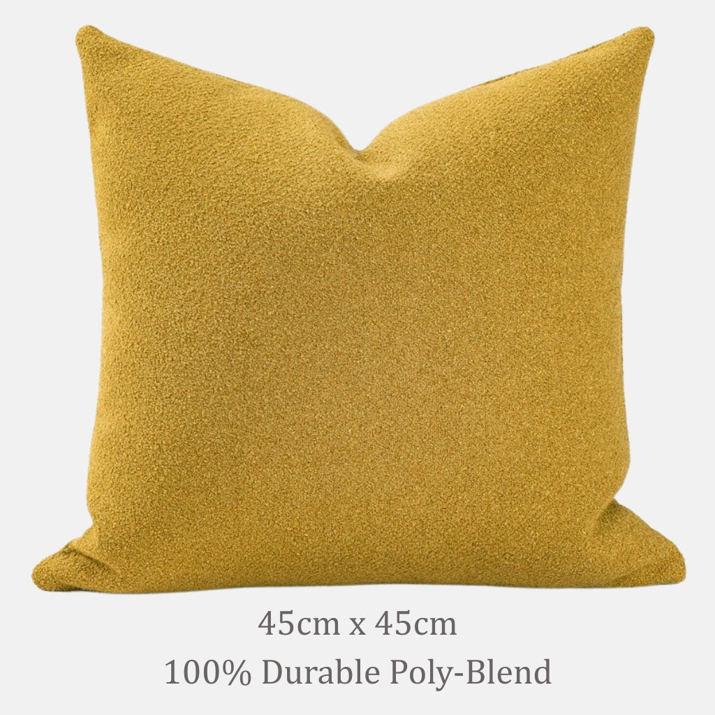 Senna Bouclé Throw Pillow