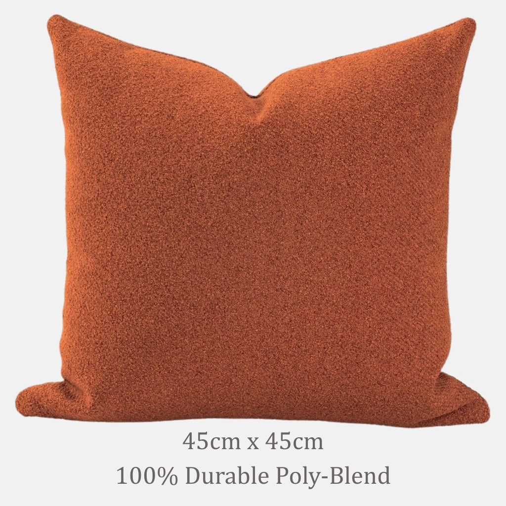 Senna Bouclé Throw Pillow