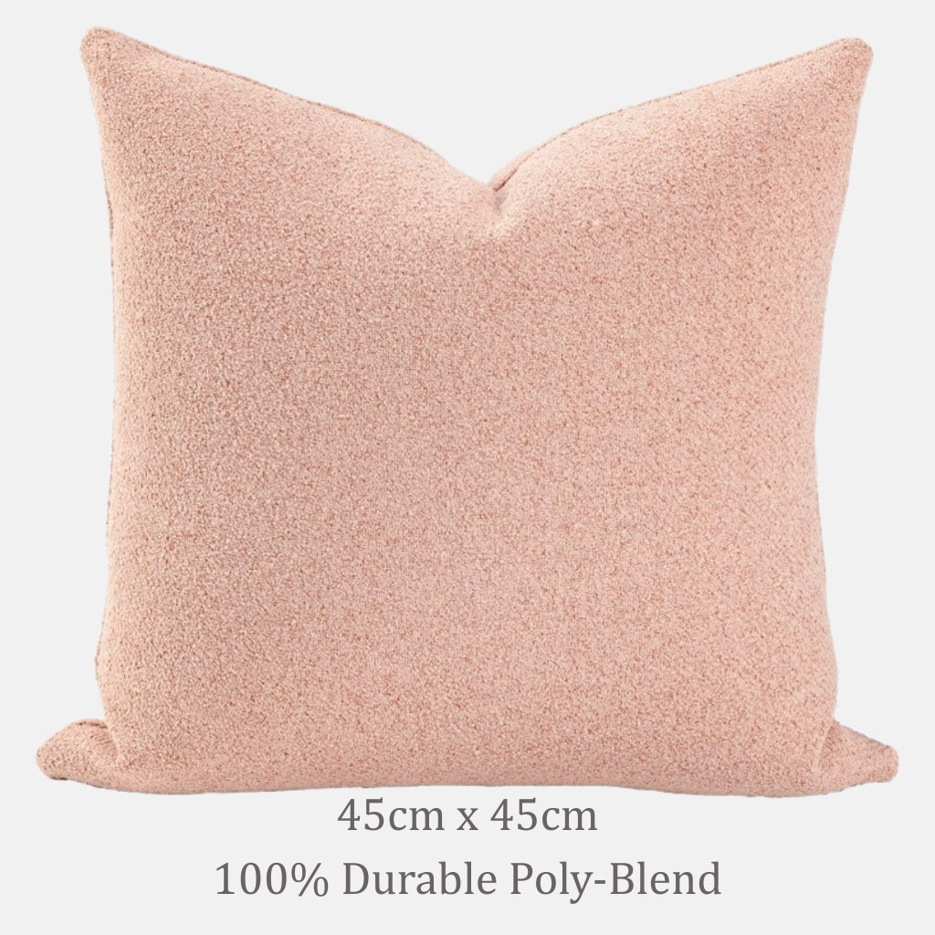 Senna Bouclé Throw Pillow Imagen principal del producto