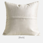 Cordova Woven Faux-Leather Throw Pillow