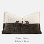 Coralie Spliced Toggle Throw Pillow