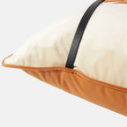 Hollis Equestrian Motif Belted Throw Pillow