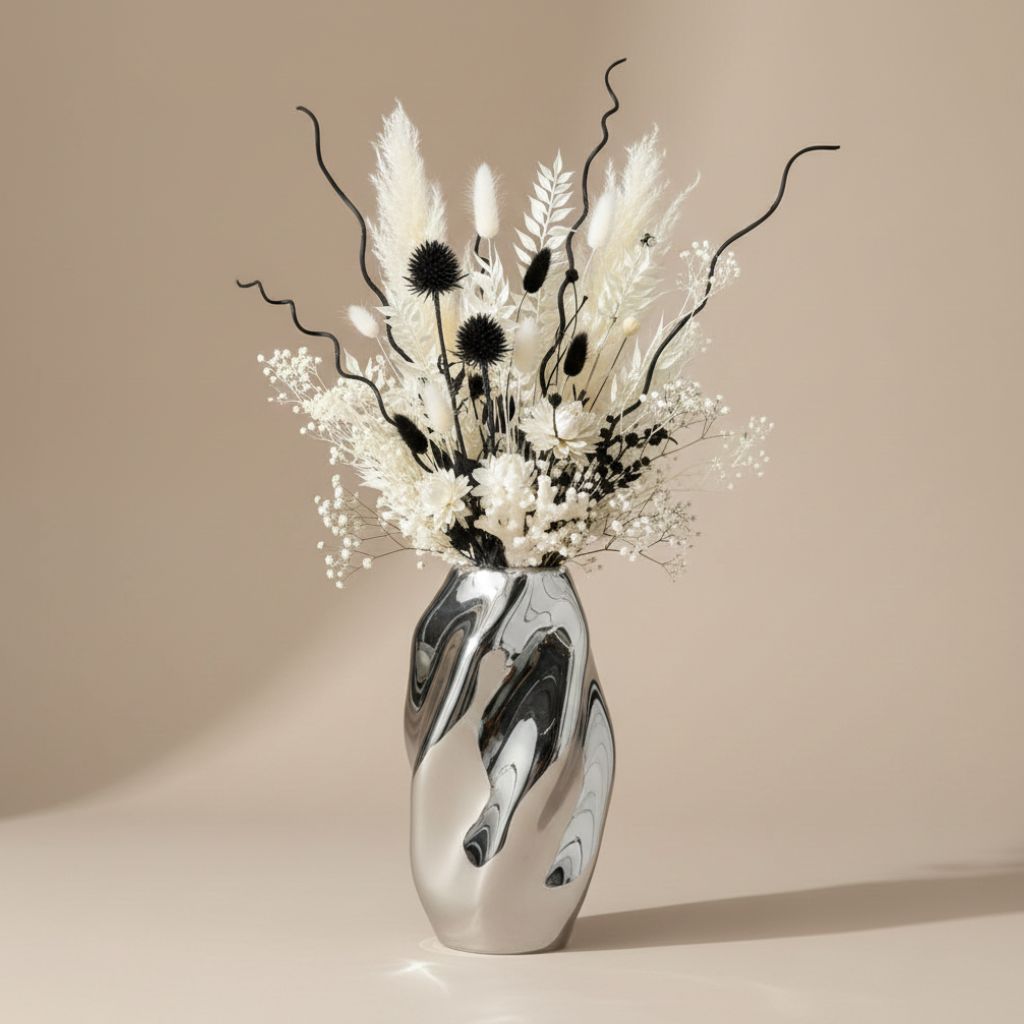 Sinuoso Twisted Sculptural Ceramic Vase