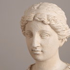 Flavia Portrait Pillar sculpture