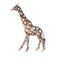 Kalahari Openwork Metal Giraffe Sculpture
