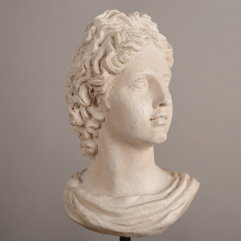 Bellini Portrait Pillar Sculpture