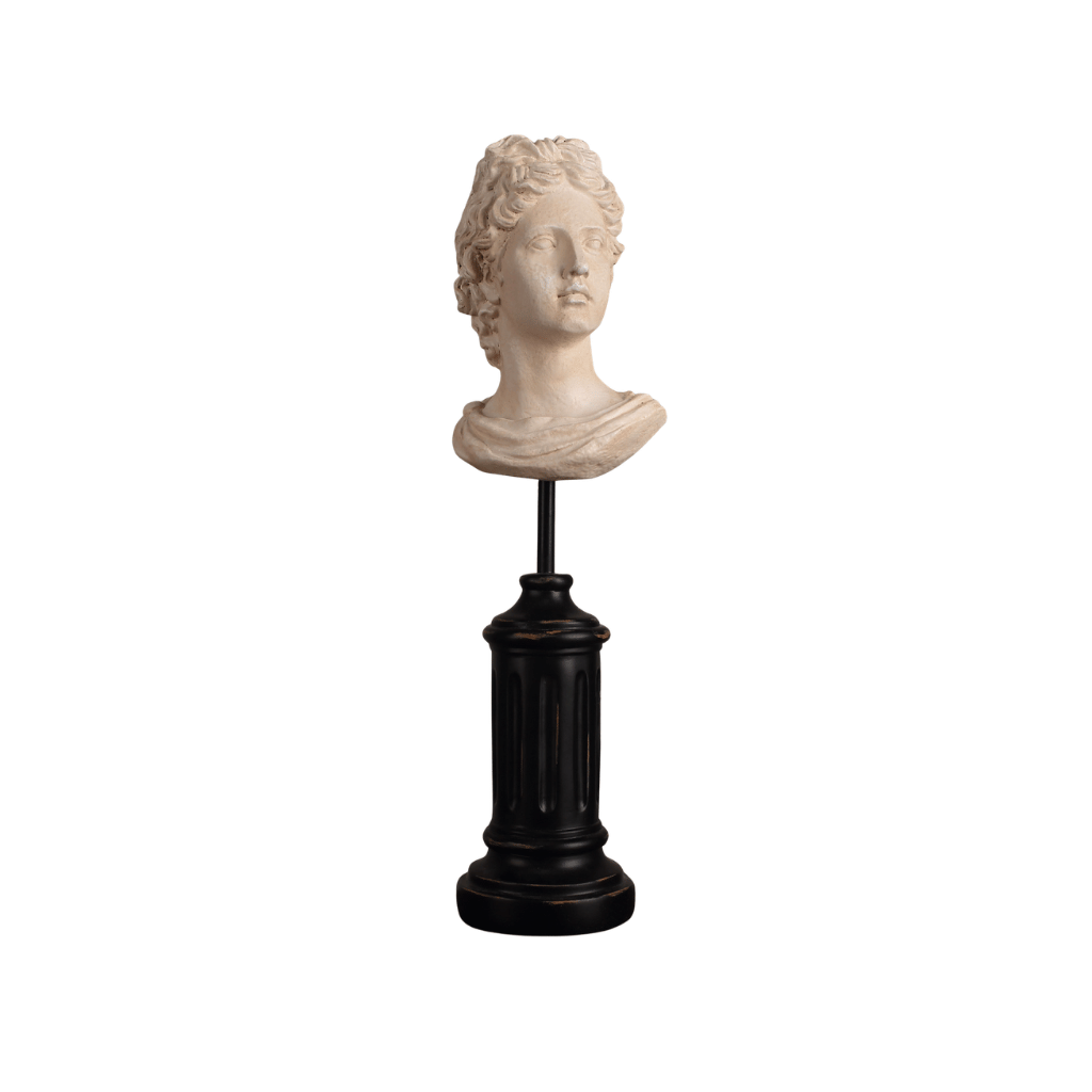 Bellini Portrait Pillar Sculpture