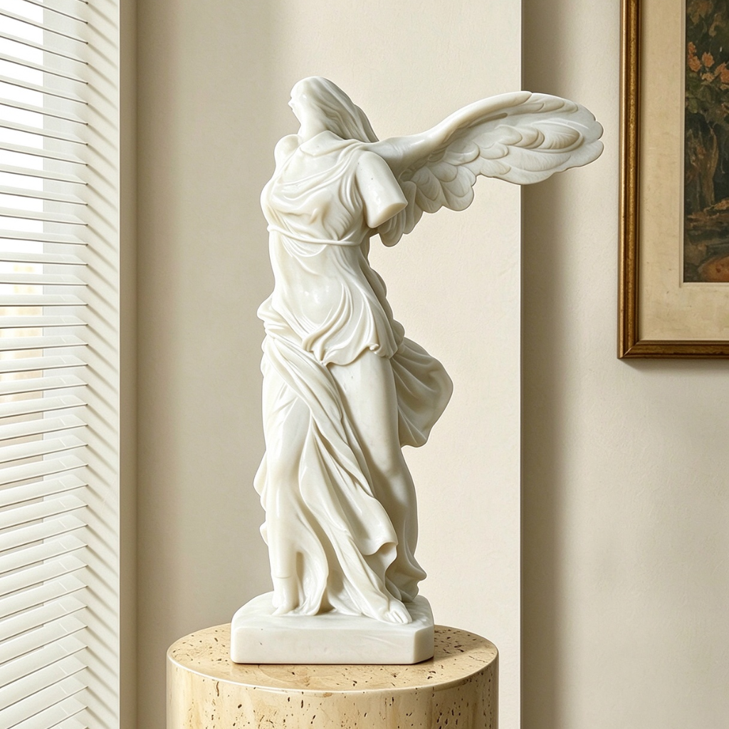 Samothrace Goddess of Victory Sculpture