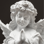 Rosalia Praying Angel Sculpture