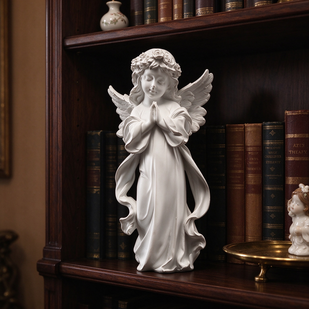 Rosalia Praying Angel Sculpture