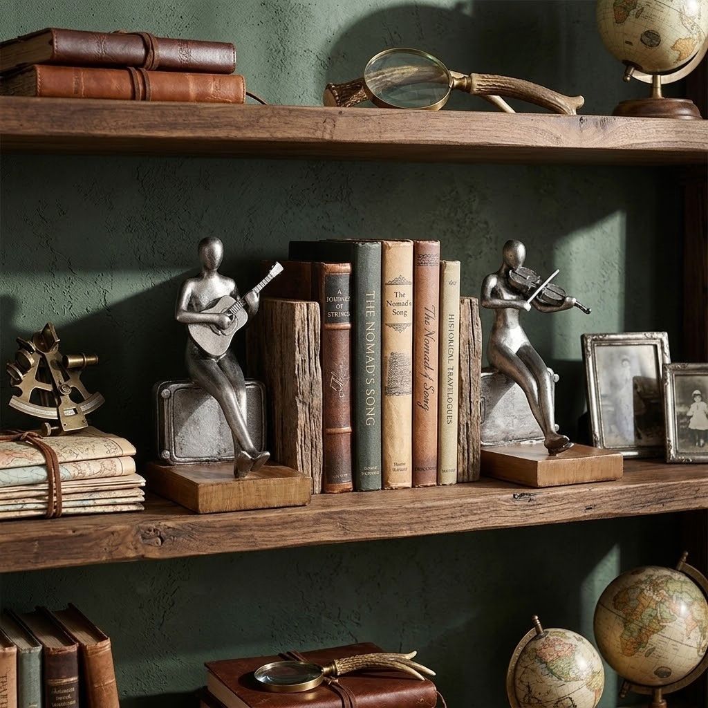 Sonata Sitting Musician Bookend