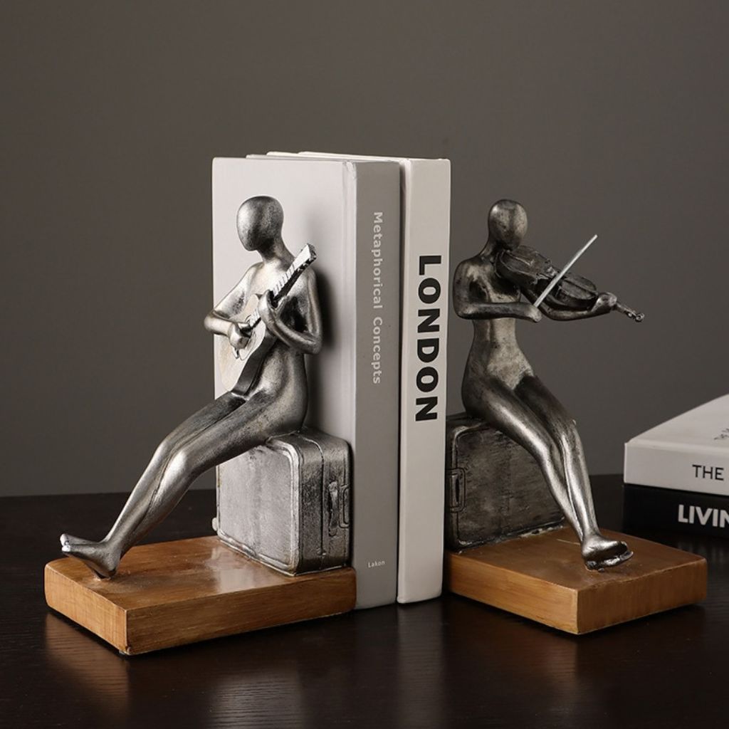 Sonata Sitting Musician Bookend