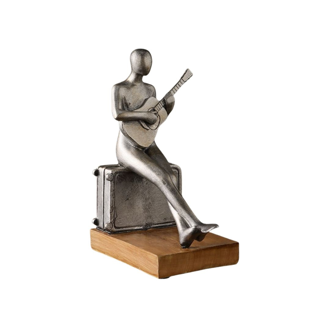 Sonata Sitting Musician Bookend