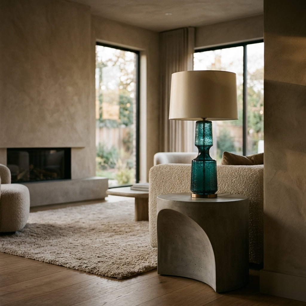 Marcella Handmade Glass Table Lamp Secondary image