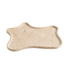 Alacati Irregular Wavy Travertine Tray