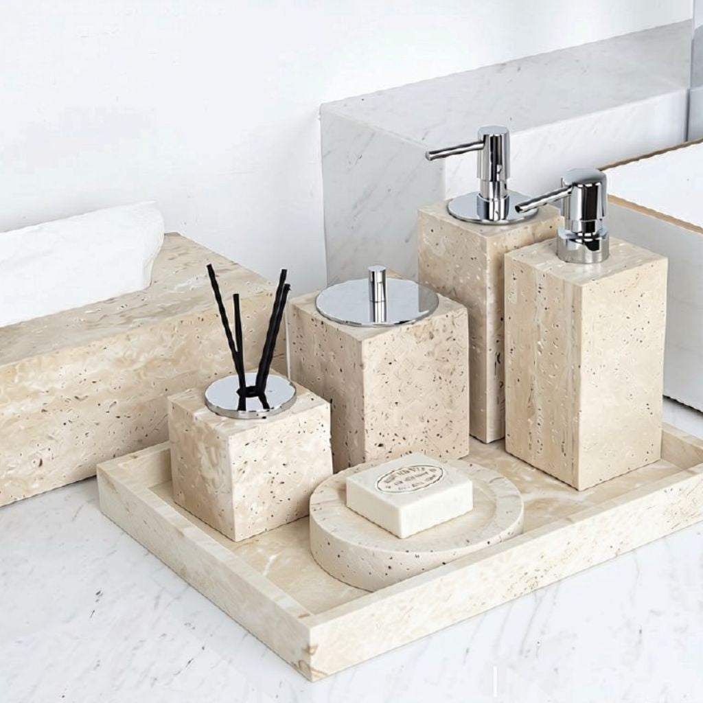 Tivoli Travertine Bathroom Accessories