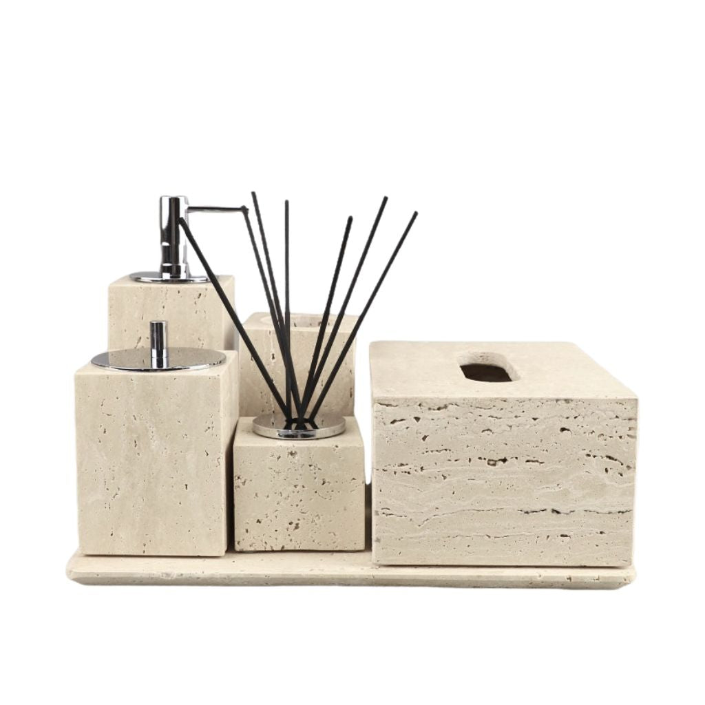 Tivoli Travertine Bathroom Accessories