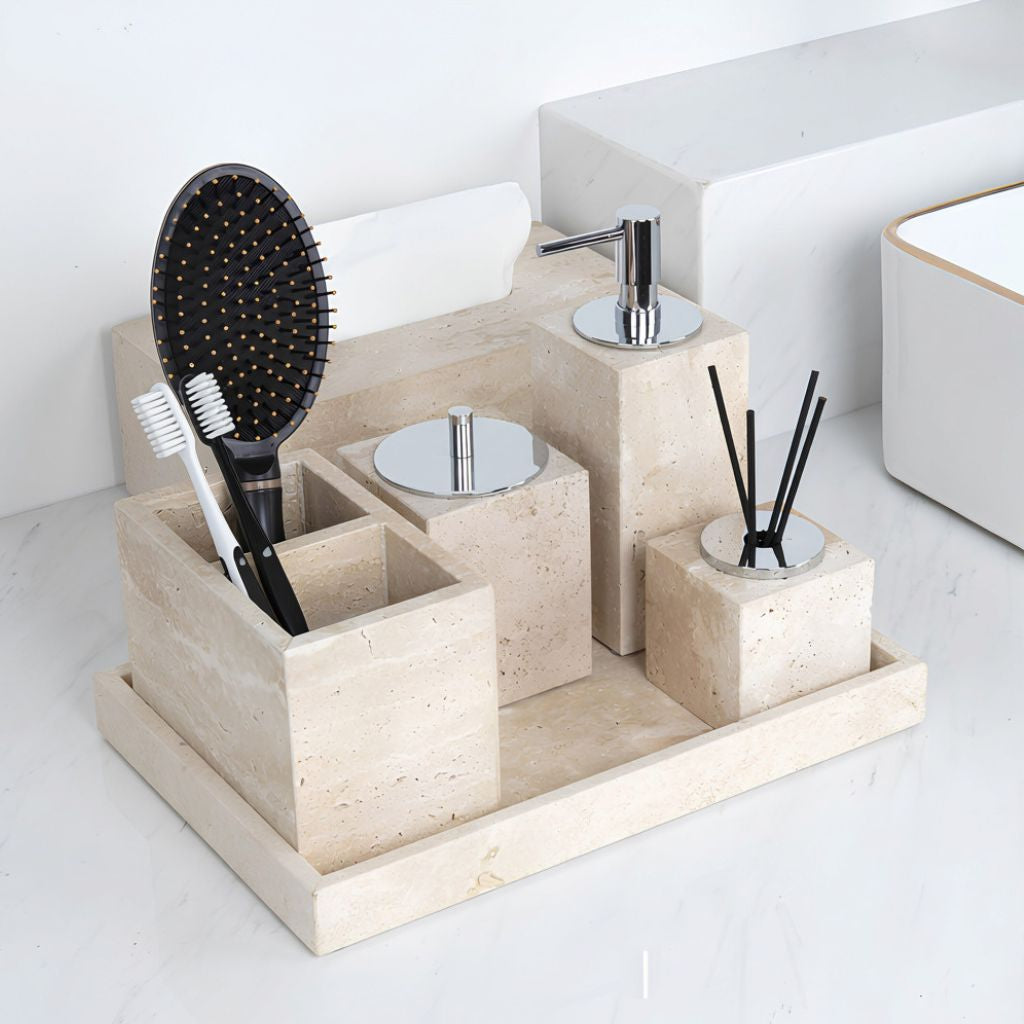 Tivoli Travertine Bathroom Accessories