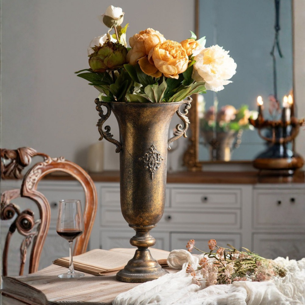 Lorraine Trophy Centerpiece Vase صورة ثانوية