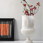Corinna Relief Pedestal Vase