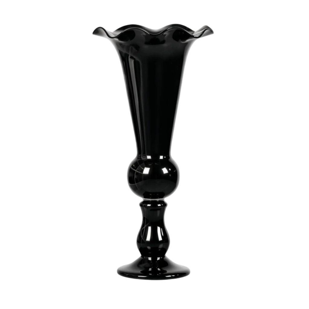 Vesper Glass Trumpet Centerpiece Vase