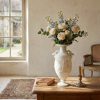 Corinna Beast-Handled Relief Vase