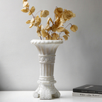 Corinna Column Relief Pedestal Vase