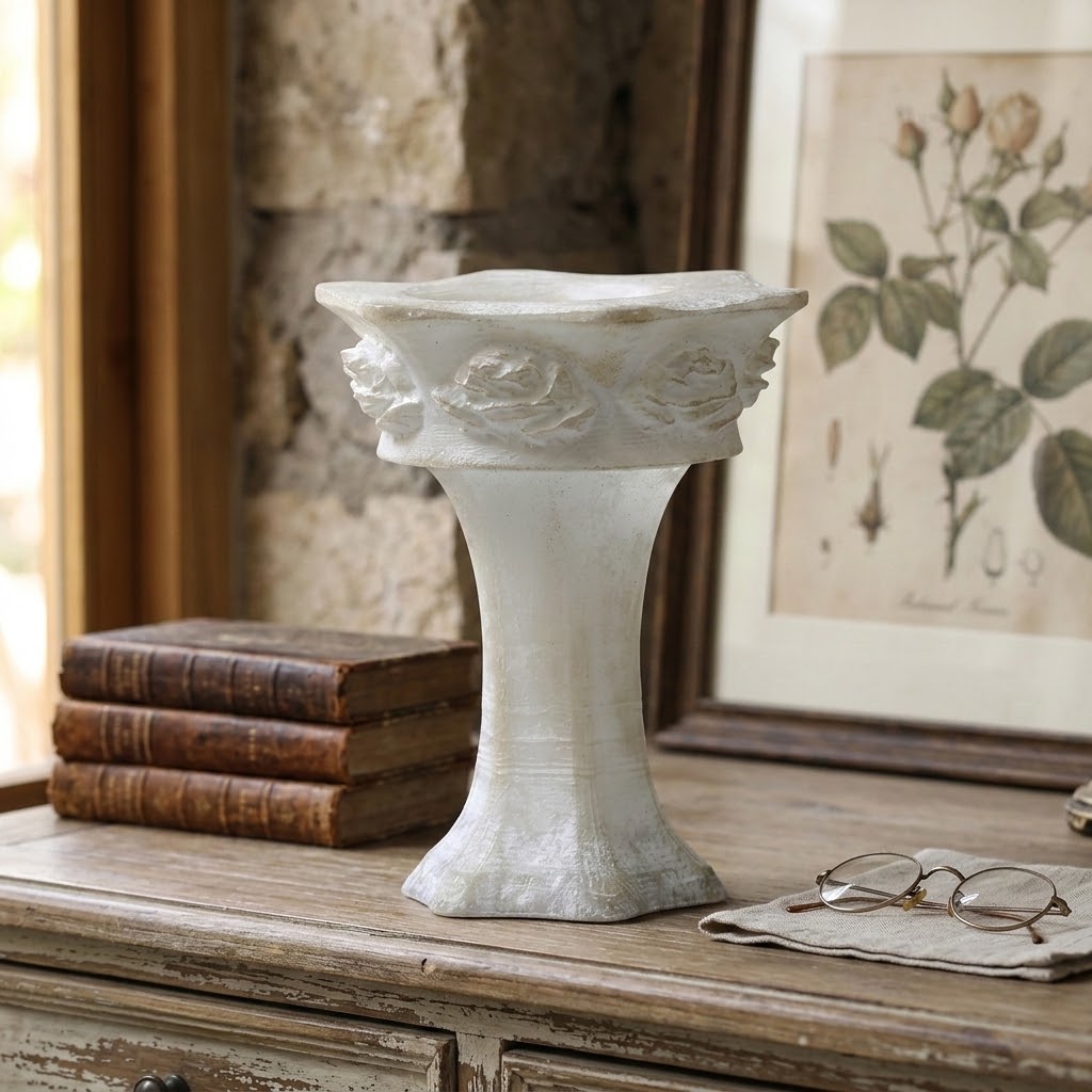 Corinna Rose Relief Vase