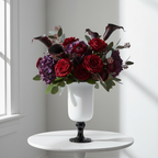 Bianca Handmade Glass Centerpiece Vase