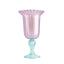 Iris Handmade Glass Goblet Vase