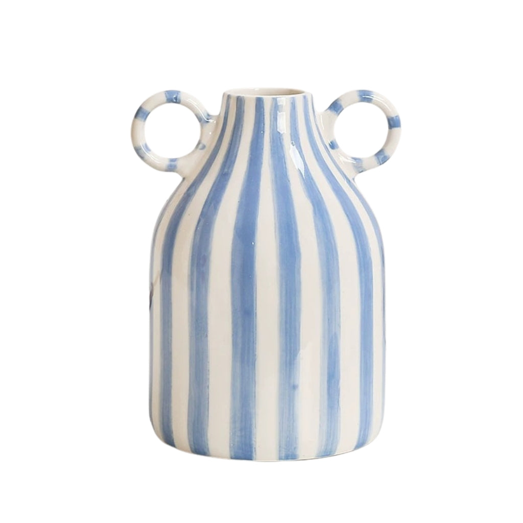 Praiano Handpainted Amphora Ceramic Vase