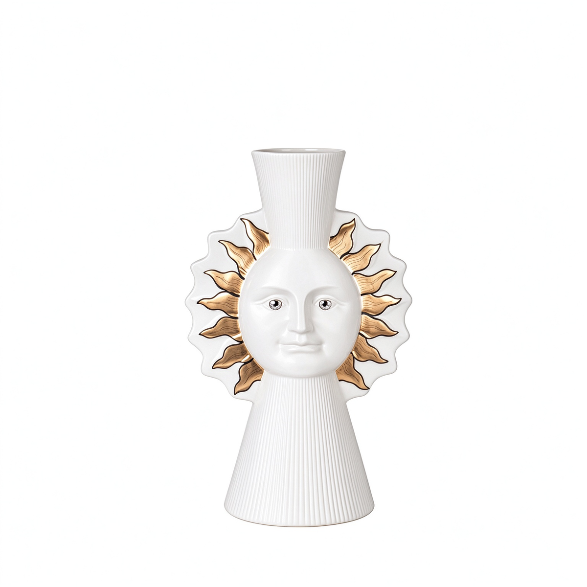 Vesta Sun Face Vase الصورة الرئيسية