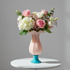 Calla Handmade Glass Goblet Vase