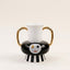 Lumi Double-Handle Ceramic Vase
