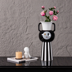 Lumi Double-Handle Ceramic Vase