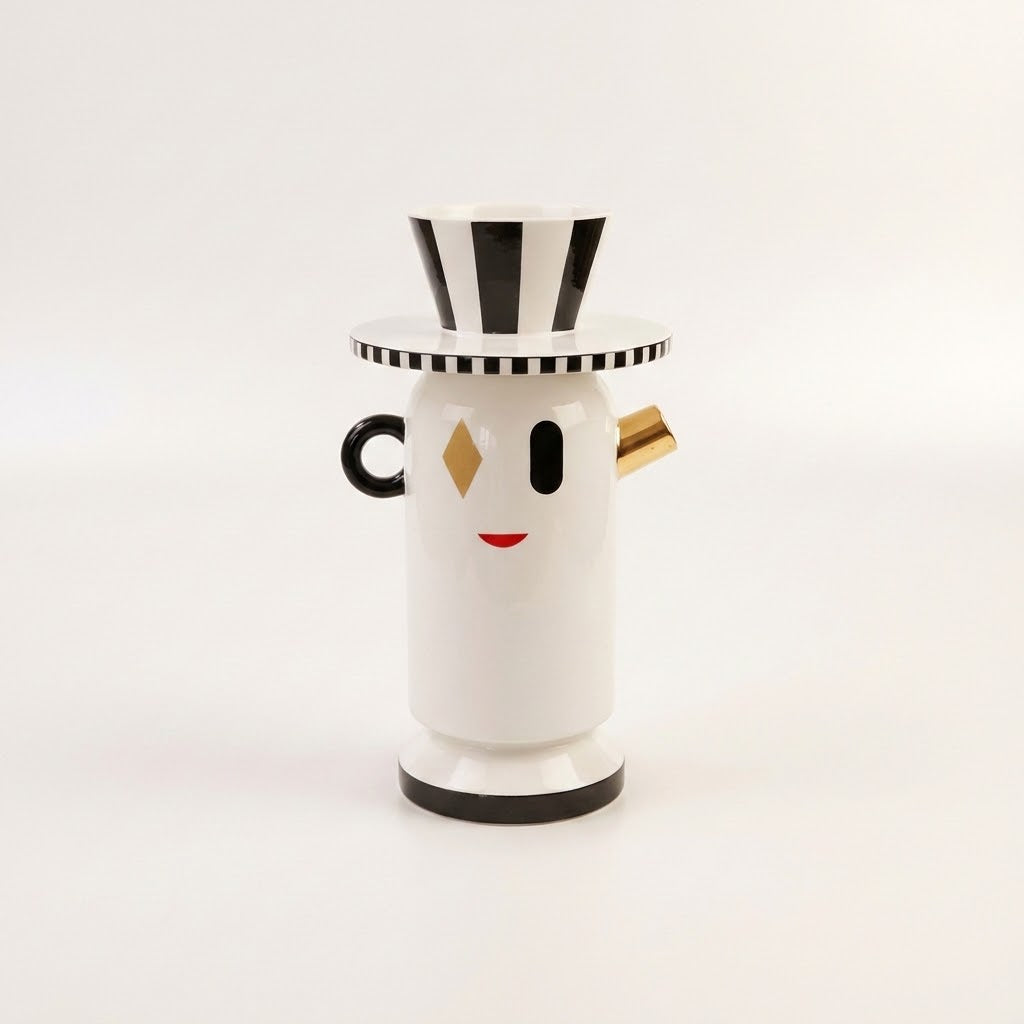 Raffa Single-Handle Ceramic Vase الصورة الرئيسية
