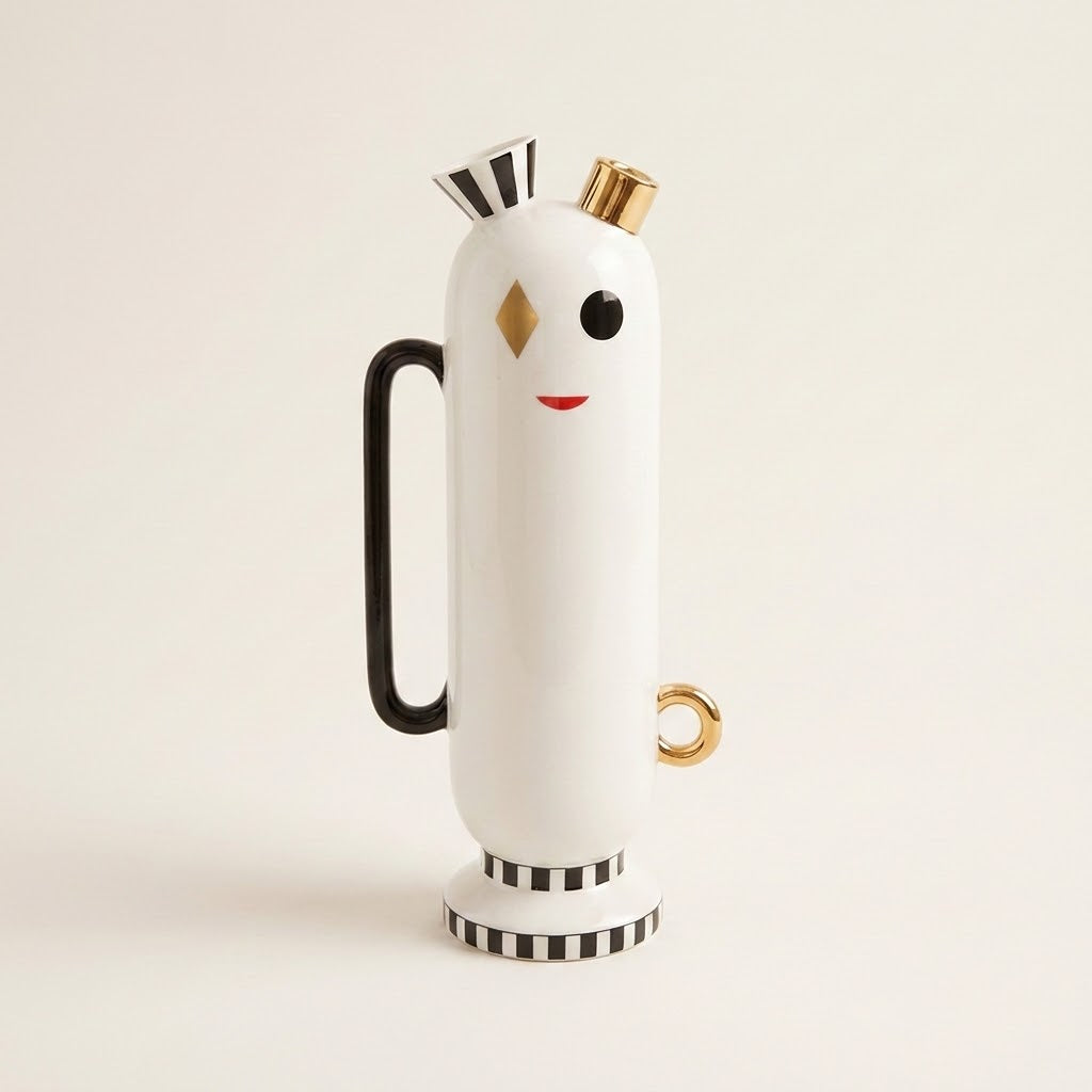 Raffa Single-Handle Ceramic Vase