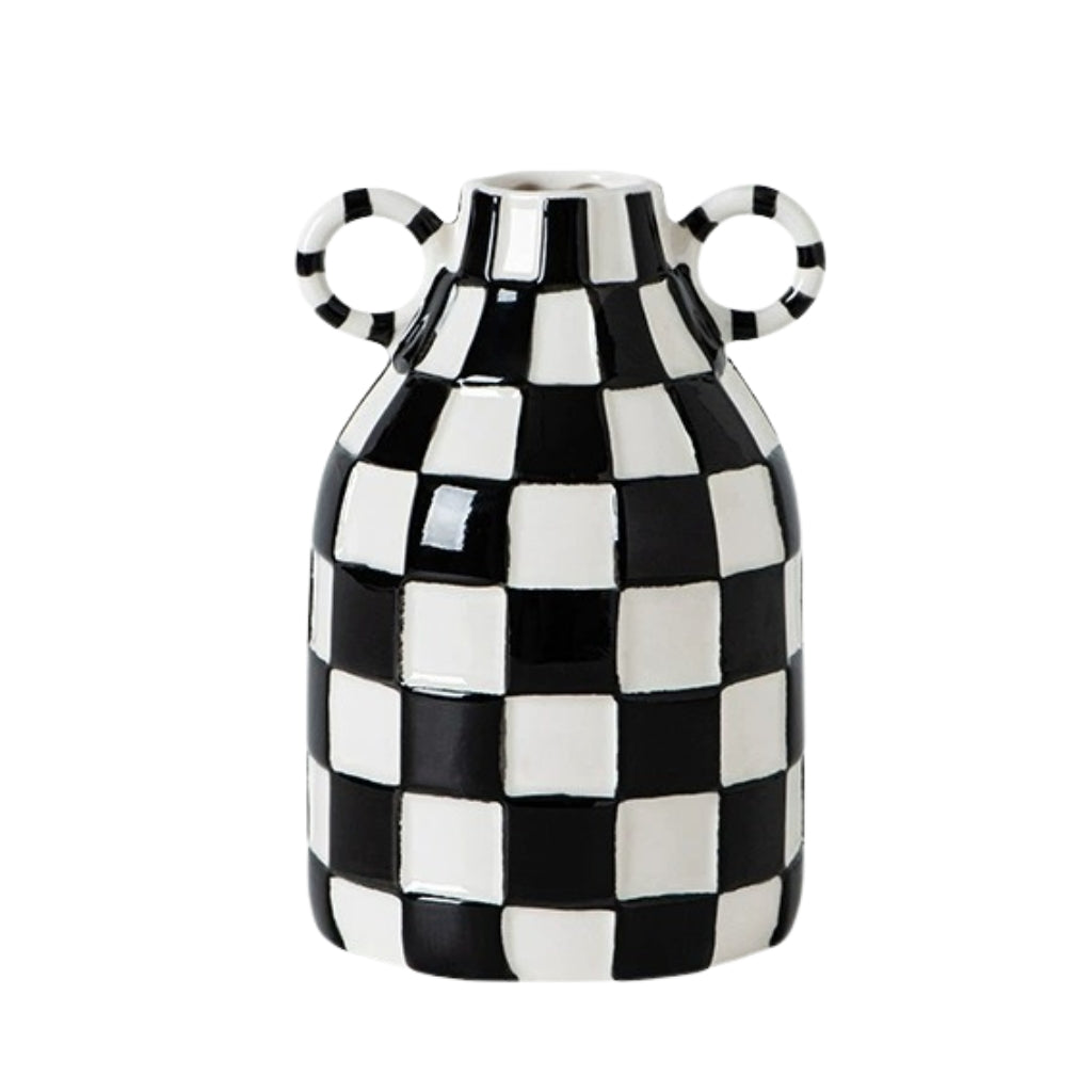 Praiano Handpainted Amphora Ceramic Vase Imagen principal del producto