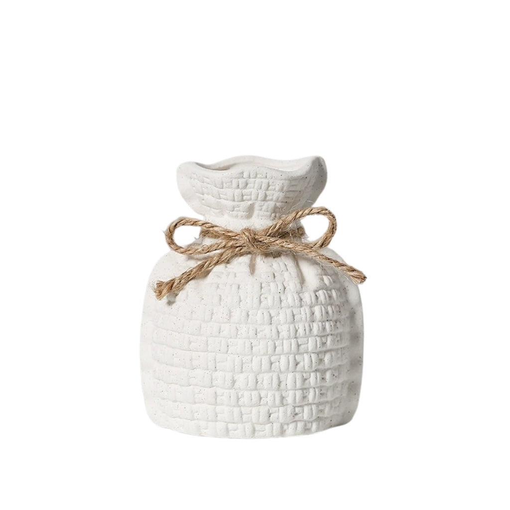 Kete Ceramic Sack Vase