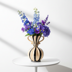 Alegra Hand-Blown Glass Amphora Vase