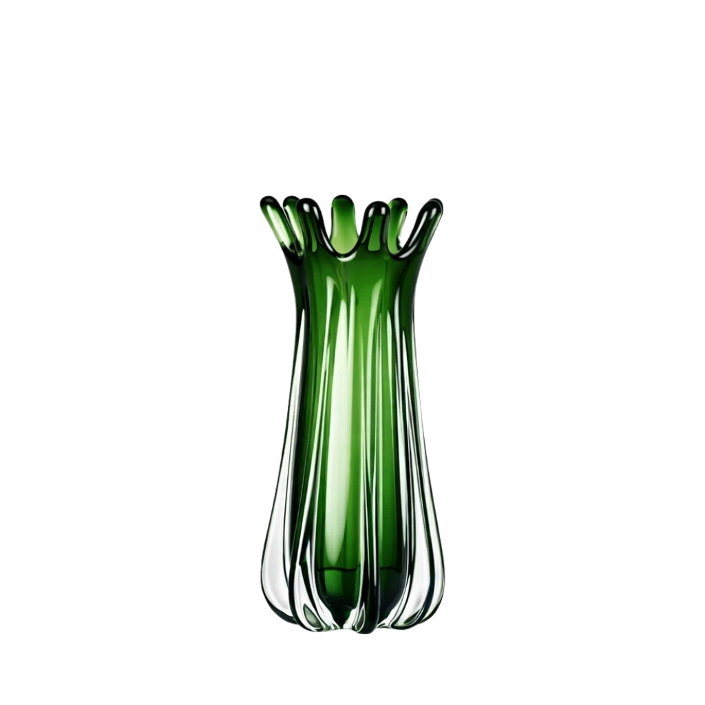 Corolla Hand-Blown Glass Vase