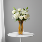 Corolla Hand-Blown Glass Vase