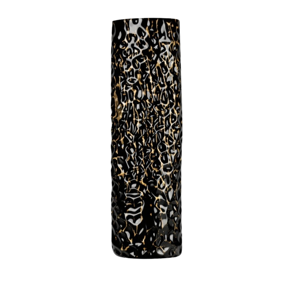 Nero Hand-Blown Glass Column Vase Main image